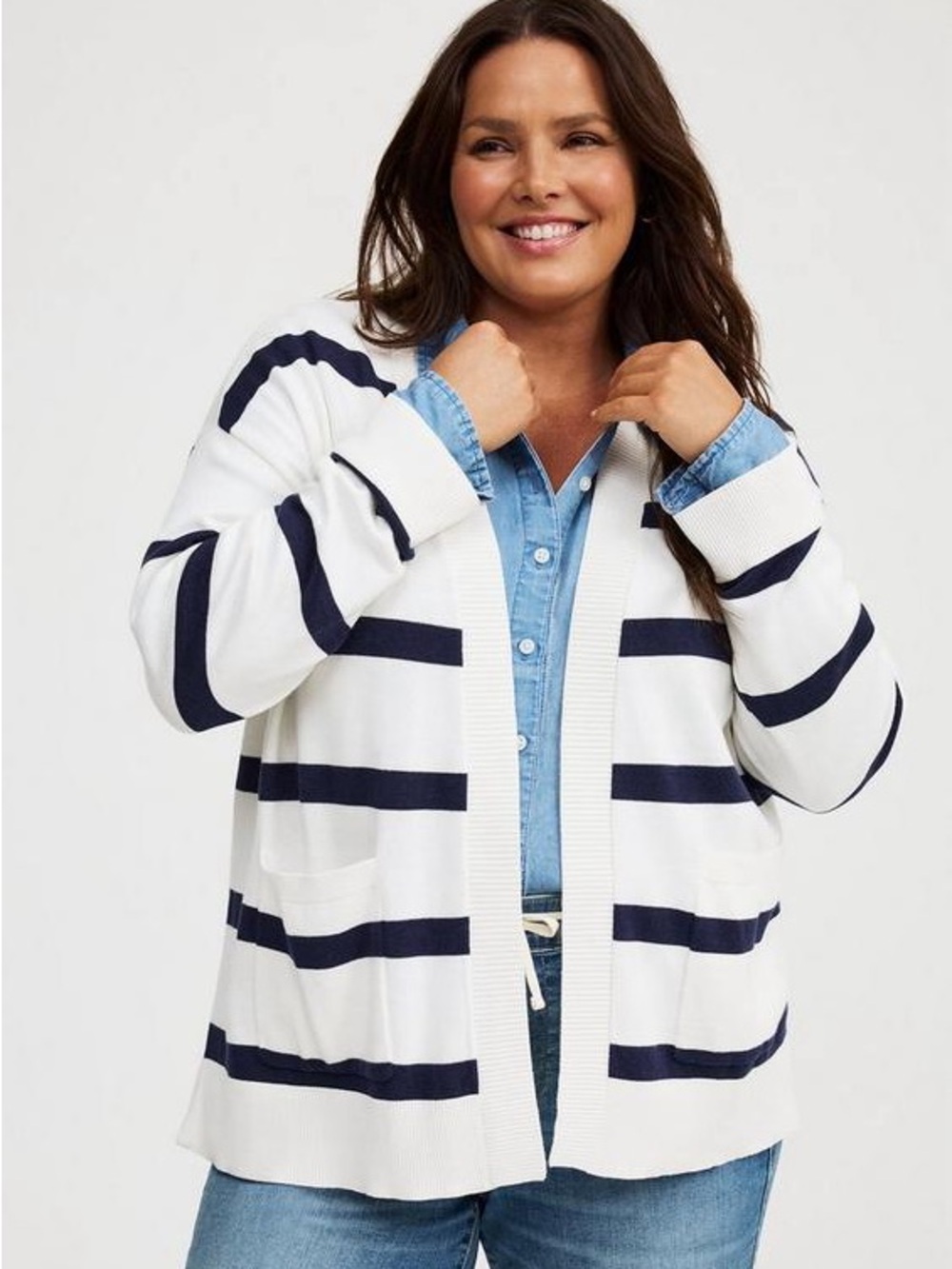 Torrid Long-Sleeve Open-Front Cardigan Size 2